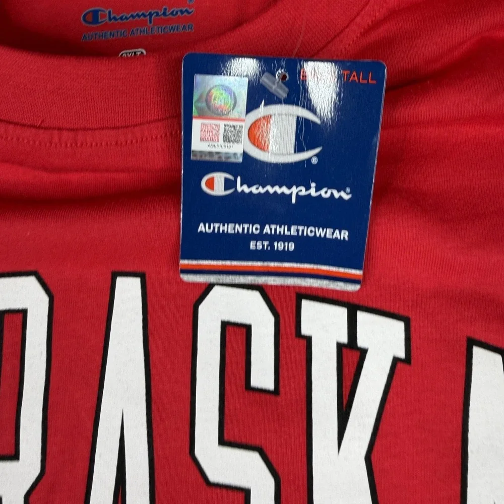 Nebraska Cornhuskers Shirt Mens 2XLT Red NCAA Basketball Champion Graphic Tee - Picture 4 of 8